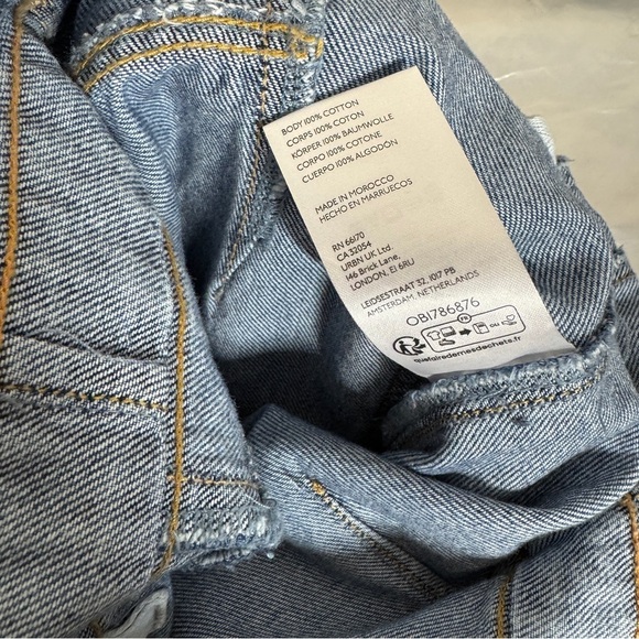 NWOT We The Free Kensington Blue Denim Jumpsuit - Picture 11 of 11